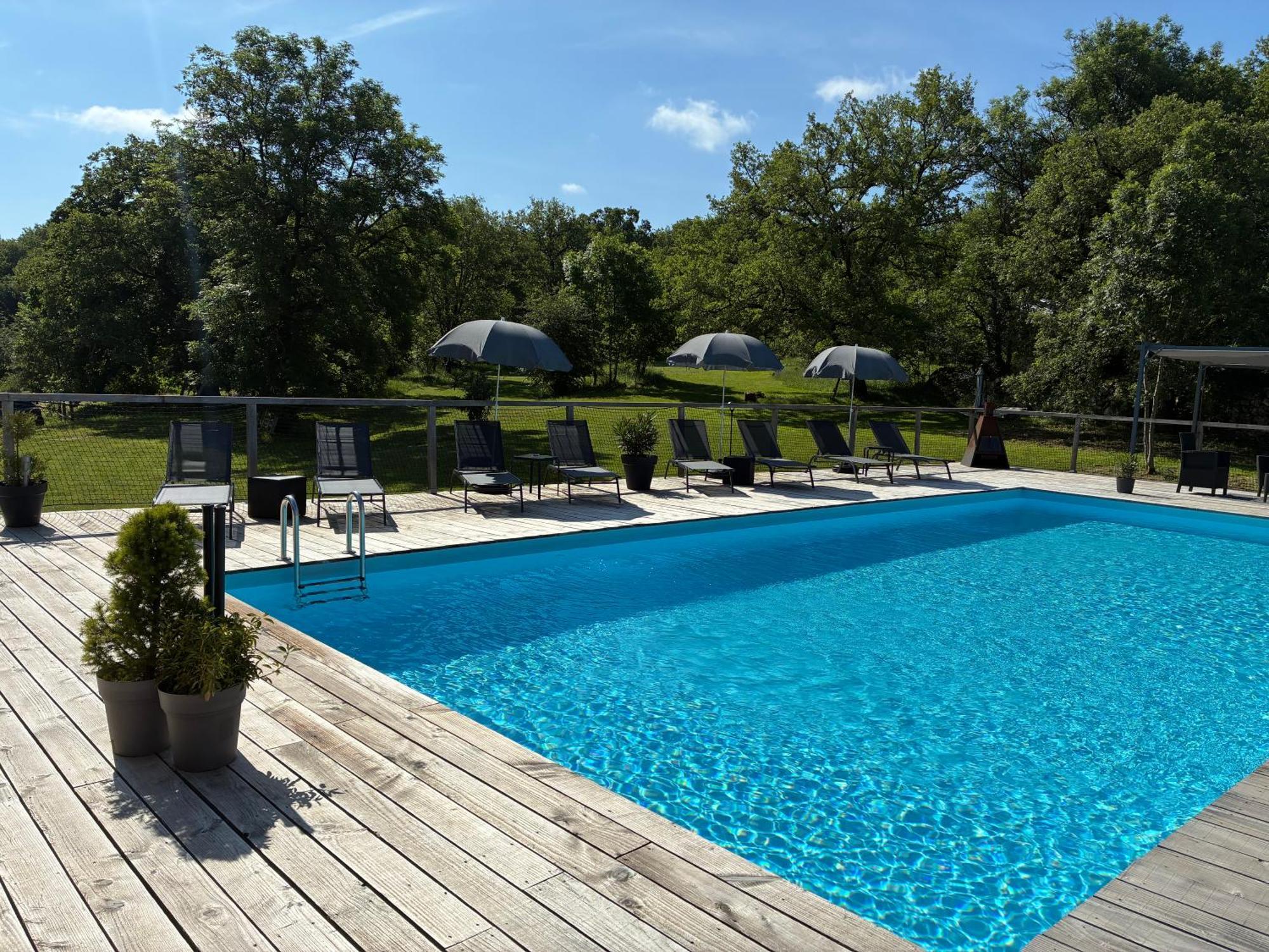 Le Domaine Du Quercy Acomodação com café da manhã Padirac Exterior foto